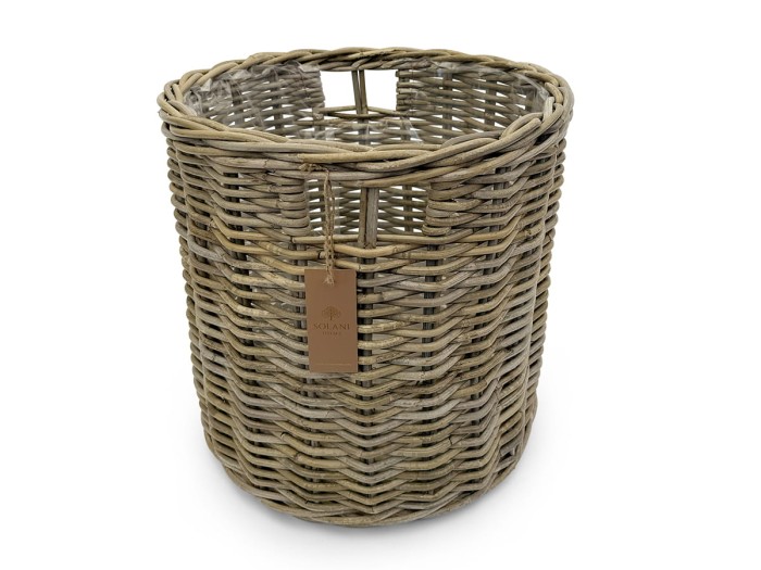 Kosze rattanowe Hortia w aranżacji wnętrza – naturalny rattan Solani Home