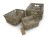 Kosze rattanowe Olea z naturalnego rattanu Kobo Natural – zestaw trzech organizerów Solani Home